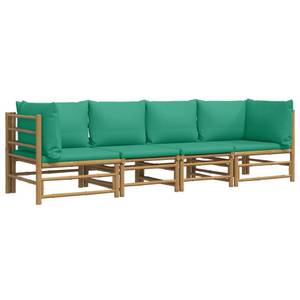 Salon de jardin 3028491-16 (lot de 4) Marron - Vert