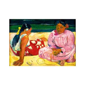 Puzzle Tahitianische Frauen am Strand Papier - 23 x 4 x 33 cm