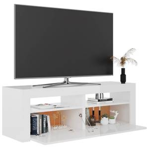 Meuble tv 3008596 Blanc crème brillant