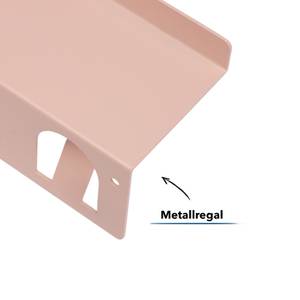 Wandregal Metall Pink