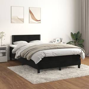 Boxspringbett 3017290-6 Schwarz - Breite: 120 cm