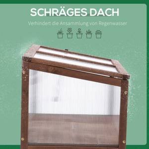 Hochbeet 845-472 Braun - Holzwerkstoff - 50 x 93 x 90 cm