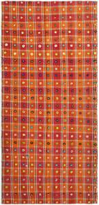 Tapis Jajim CXCIX Orange - Textile - 128 x 1 x 272 cm