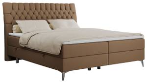 Boxspringbett MILEN Breite: 160 cm - H3 - Kunstleder