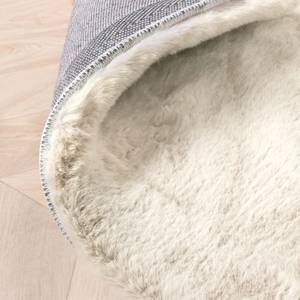 Hochflor Teppich Comfy Creme - 140 x 200 cm