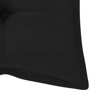 Banc de jardin 3006626-2 Noir - Bambou - 38 x 45 x 118 cm