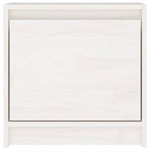Nachttische - 2er Set Weiß - Holzwerkstoff - 31 x 40 x 40 cm