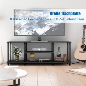 TV-Schrank Fernsehschrank Schwarz