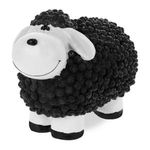 Gartenfigur Schaf Schwarz - Weiß