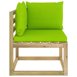 Garten Ecksofa 3016481-7 (2er Set) Grün - Holzwerkstoff - Holzart/Dekor - 64 x 70 x 64 cm