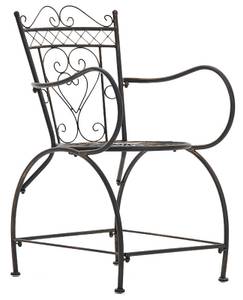 Chaises de jardin Sheela Lot de 2 Bronze