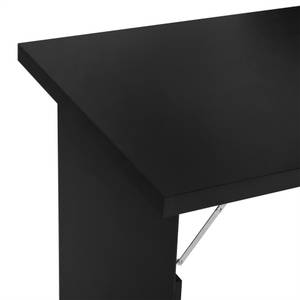 Schreibtisch 836-139V90BK Schwarz - Holzwerkstoff - 95 x 147 x 60 cm