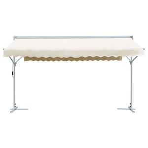 Auvent 3000211 Blanc crème - Profondeur : 500 cm