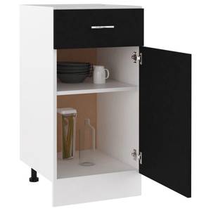 Schubunterschrank 3016496-3 Schwarz - 40 x 82 cm