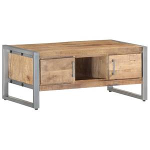 Couchtisch D178 Weiß - Holzwerkstoff - 50 x 40 x 95 cm