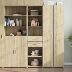 Highboard DE7564 Braun - Holzwerkstoff - 43 x 185 x 45 cm