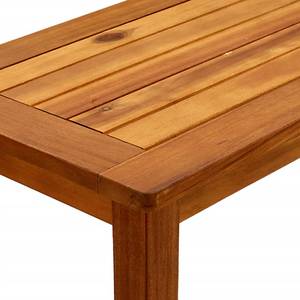 Table console de jardin 3011135 Marron - Bois massif - Bois/Imitation - 35 x 75 x 80 cm