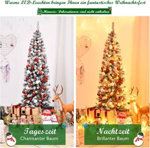 180cm Künstlicher Weihnachtsbaum Grün - Kunststoff - 61 x 180 x 61 cm