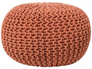 Pouf CONRAD Kupfer - 50 x 35 x 50 cm