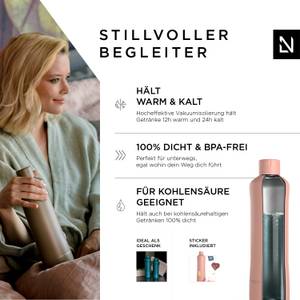 Trinkflasche Bølge Rosé - Fassungsvermögen: 1 L