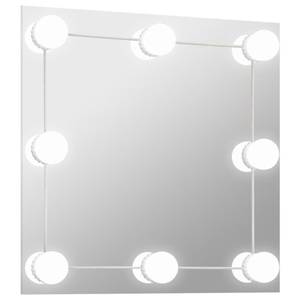 Miroir mural avec lampe led 3000404-4 40 x 40 cm