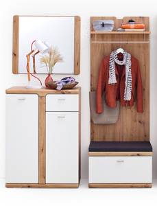 Garderobe Tortona 11-OK Weiß - Holzwerkstoff - Holzart/Dekor - 150 x 197 x 38 cm