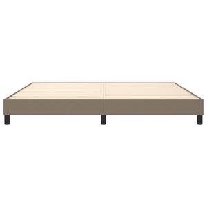 Cadre de lit 3016024-4 Noir - Taupe - Largeur : 200 cm