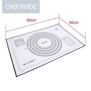 CHEFMADE 60cm rechteckige Backmatte Kunststoff - 45 x 5 x 5 cm
