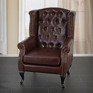 Relaxsessel Chesterfield Kastanienbraun