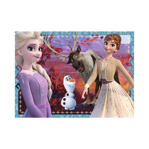 Puzzle Frozen II 4x42 Teile Papier - 25 x 5 x 35 cm