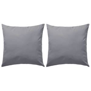 Gartenkissen (2er Set) 3003014-1 Grau - 45 x 45 cm