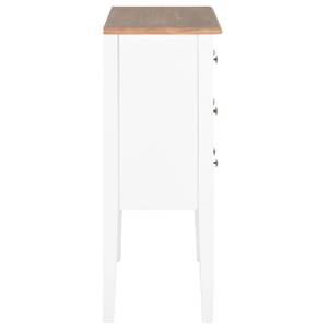 Buffet 280075 Blanc - Bois massif - 54 x 80 x 54 cm