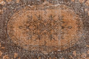 Tapis Ultra Vintage DIX Marron - Textile - 163 x 1 x 259 cm