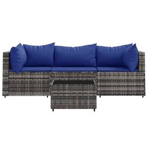 Garten-Lounge-Set 3029629-2 (4-teilig) Blau - Grau