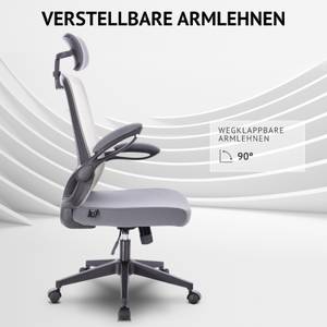 Bürostuhl SAM Grau Grau - Kunststoff - 62 x 122 x 55 cm