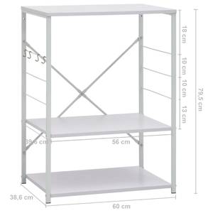 Armoire à micro-ondes 3002408 Blanc