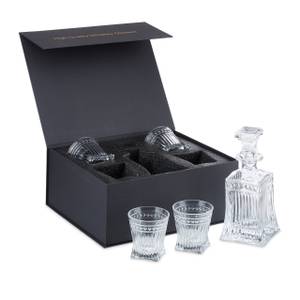 Whisky Set 5-teilig Glas - 11 x 25 x 11 cm