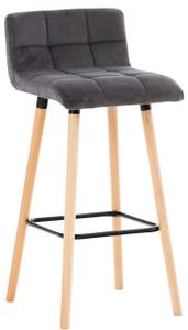 Tabouret de bar Lincoln Gris