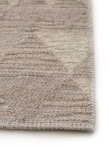Tapis tissé à plat Henna Beige - Textile - 160 x 1 x 230 cm