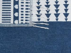 Kuscheldecke TARLAY Blau - Textil - 130 x 1 x 170 cm