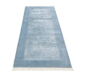 Tapis de passage Darya DCCCLXXXIV Bleu - Textile - 79 x 1 x 198 cm