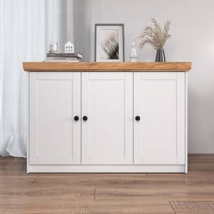 Sideboard 2229 Weiß - Holzwerkstoff - 134 x 82 x 41 cm