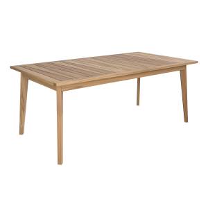 Table de jardin Tunga Marron - Bois massif - 245 x 76 x 100 cm