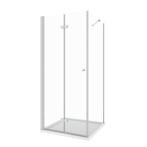 EMKE Duschkabine 100x80cm Glas - 6 x 19 x 80 cm