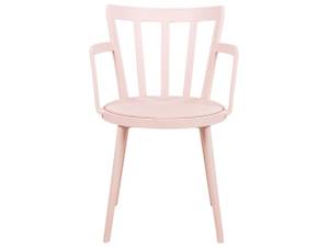 Chaise de salle à manger MORILL Rose foncé