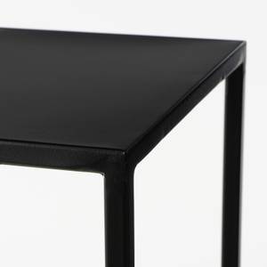 Table d'appoint Goa (Lot de 2) Noir - Métal - 28 x 120 x 28 cm