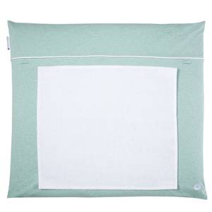 Wickelauflage Jersey I Grün - Textil - 80 x 25 x 70 cm