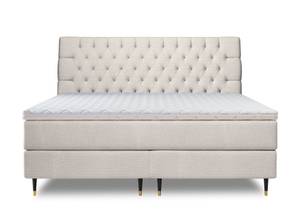 Boxspringbett Enchanted Beige - Breite: 180 cm