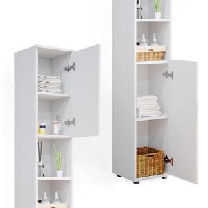 Mobilier de salle de bains Irma Blanc brillant - Blanc