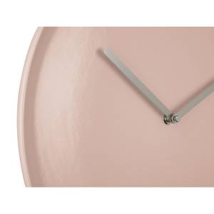 Horloge murale Plate Rose foncé